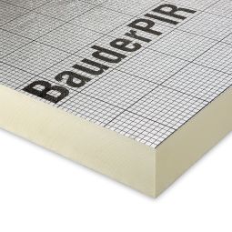 Isolation de toits plats BauderPIR FA TE panneau d'isolation polyuréthane 1200x600 mm, différentes épaisseurs