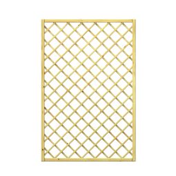 Treillis jardin bois, Wellker différentes tailles, fixé avec acier inoxydable, maillage 10x10cm