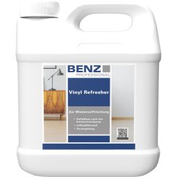 Produit d'entretien incolore pour sols vinyle, BENZ PROFESSIONAL pour reconstituer une couche protectrice soignante