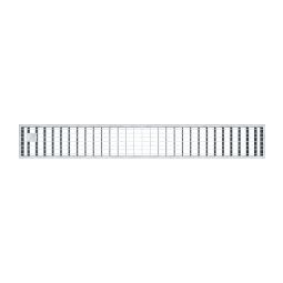 Grille caillebotis BIRCOstandard MW 30/15 NW 100, caillebotis galvanisée