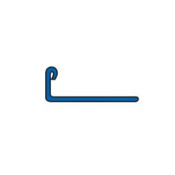 BLANKE profilé de carrelage en acier inoxydable brossé 10 mm Longueur 2,5 m, profilé de finition décoratif pour carrelage