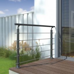 Kit de rampe DOLLE Prova anthracite 1,50m