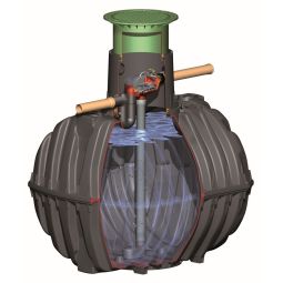 Pack accessoires no 3, filtre externe, GRAF jardin et habitat pour la citerne rond Carat