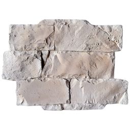 Wellker AREVI Parement plaque Calis Aspect pierre authentique pour des murs élégants. Parement L.47 x h. 34. Epaisseur 2 cm