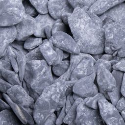 Gravillons d'ardoise Canadian Slate, noir tambouriné granulométrie au choix