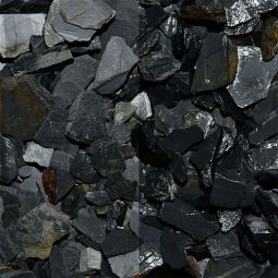 Gravillons ardoise Canadian Slate naturel granulométries 30-80 mm