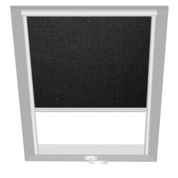 Store d'occultation Wellker anthracite 8269 pour fenêtre de toit Roto, VELUX et Wellker
