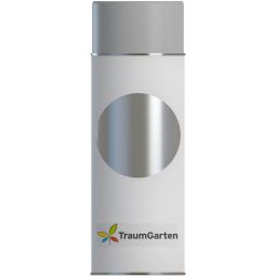 TraumGarten Bombe de peinture Rhombus argent 400 ml Protection anticorrosion efficace et rafraîchissement de couleur pour surfaces métalliques, 400 ml