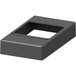 Cache-pieds poteau à serrage, TraumGarten SYSTEM pièce de rechange, disponible en anthracite et argent