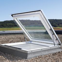 VELUX Fenêtre de toit plate Élément de base CXP 0473Q Plastique Manuel Élément de base pour le logement des différents vitrages