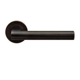 Poignée de porte Karcher Madeira ER45 Poignée aspect bronze antique Technique de montage brevetée, avec ressort de rappel