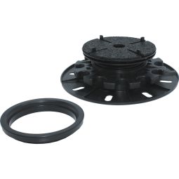 Pieds de terrasse ferax Porto PLUS VARIO pour pierre et céramique, monobloc, 41 à 234 mm jusqu'à 5 % d'auto-nivellement