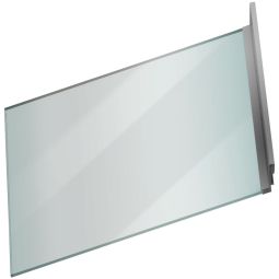 Recouvrement avec vitrage de sécurité pour cours anglaises ACO de largeur 80 cm dimensions du recouvrement : 95x48cmx5mm