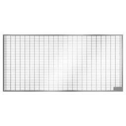 Grille maille 30/10 mm pour cours anglaises ACO de largeur 100 cm dimensions différentes