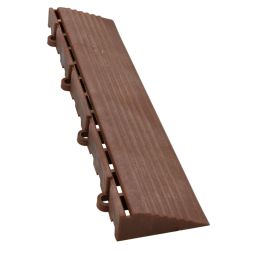 florco dalle de terrasse click partie latérale pelouse brun avec tige ou boucle, évitement de risque de chute