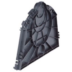 Parois entrée/sortie GRAF tunnel d'infiltration kit de 2 pièces pour tunnel de drainage d'eau