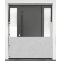 Kit Protection mobile contre les inondations MASYS HOWA KIT - Système de barrage anti-eau Profilés creux en aluminium de 20 cm, largeur d'utilisation 1,2 m, différentes hauteurs, stables, montage rapide