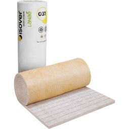 Laine d'isolation sous chevrons ISOVER Integra UKF-1 WLG 031 Lanaé isolant en laine de verre incombustible avec revêtement en voile pour structures de toitures fines