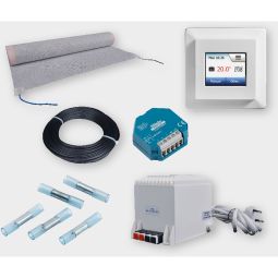 BLANKE ELOTOP CARBON kit complet de chauffage mural Kit mural complet, différentes tailles