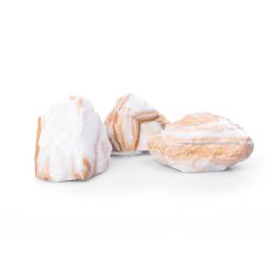 Graviers concassé cristal jaune granulométrie de pierres 60-100 mm