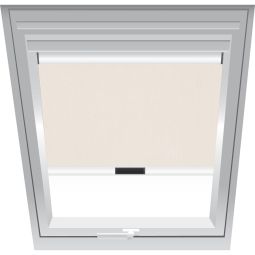 Store occultant Roto ZRV beige 1-V03 configurable à partir de la plaque d'immatriculation de votre fenêtre