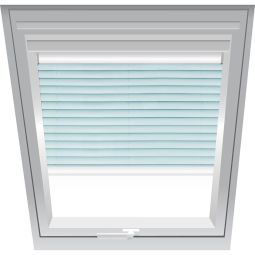 Store vénitien Roto blanc Thermo 2-J21 configurable à partir de la plaque d'immatriculation de votre fenêtre