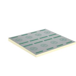 Linitherm isolation en pente LOOP PAL, pente intégrée, WLG 023 panneau isolant (1200 × 1200 mm) biosourcé pour une installation efficace des pentes sur toitures plates