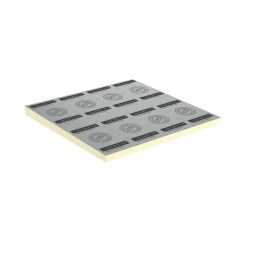 Linitherm isolation thermique en pente PAL, pente intégrée, WLG 023 Panneau isolant, dimensions : 1200 × 1200 mm, pour des solutions d’évacuation des eaux sûres