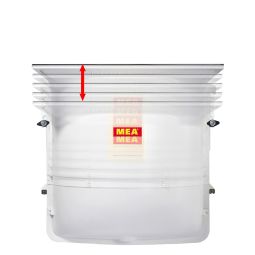 Cour anglaise MEA MEAMAX 100x85-110 cm profondeur cour anglaise : 40 cm