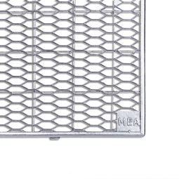 Grille métal déployé pour cours anglaises MEA de largeur 150 cm profondeur grille : différentes