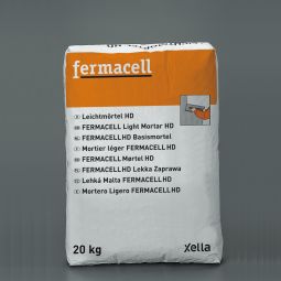 fermacell Mortier léger HD Sous-enduit et couche de finition pour la plaque de mur extérieur Powerpanel HD, 20 kg