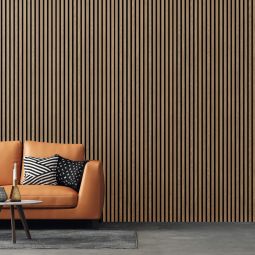 Panneau acoustique bois FibroTech BASIC/PROFF Oiled Oak panneau intérieur mural absorbant le son, décoratif