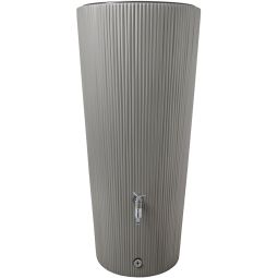 Récupérateur d'eau GRAF Linus 2in1 gris zinc 220 l, avec bac à fleurs intégré