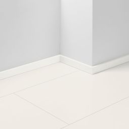 Parador plinthe sol stratifié blanc avec couche de fond D004 2570mm, diverses formes