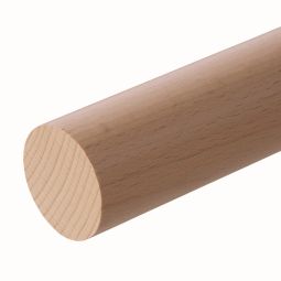 Main courante hêtre sceller DOLLE Prova PS3 diamètre de 40mm, 2m de long