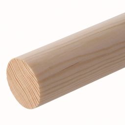 Main courante pin non traité DOLLE Prova PS3 diamètre de 40mm, 2m de long