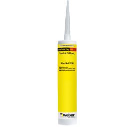 Silicone sanitaire à réticulation neutre weber.fug 881  310 ml, pour l'émail et la céramique émaillée, différentes couleurs
