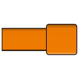Schlüter-QUADEC E ED pièce d'angle pour profil de finition 8mm Aspect inox, angle intérieur et extérieur en un seul élément