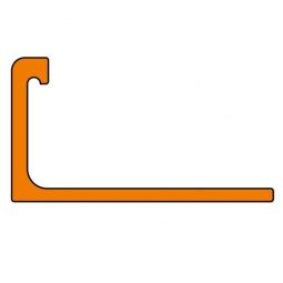 Schlüter-SCHIENE BASIC M Profil de finition laiton 10 mm Longueur 1 m, baguette de finition de sol décorative