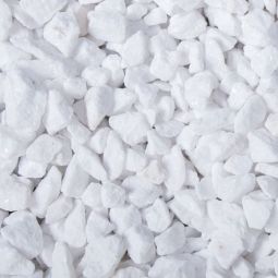 Gravillons Blanc neige différentes granulométries au choix