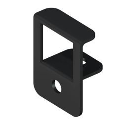 Clips de finition pour terrasses TraumGarten Contenu : 25 pièces, vis incluses (3,7x25 mm)