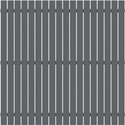 Panneau brise-vue, TraumGarten SQUADRA Alu anthracite 180x180cm ne doit pas être peint, aluminium de haute qualité