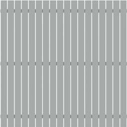 Panneau brise-vue, TraumGarten SQUADRA Alu gris lumière 180x180cm ne doit pas être peint, aluminium de haute qualité