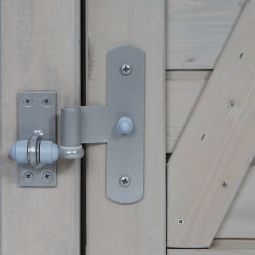 Kit de ferrures pour portails de clôture bois vis incluses