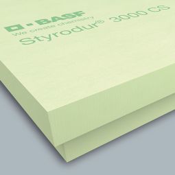 Styrodur 3000 CS plaque de mousse rigide en polystyrène avec feuillure Idéale pour une isolation résistante à la compression et insensible à l'humidité - format pratique 1265x615 mm