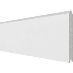 Clôture pare-vue TraumGarten SYSTEM ALU PLUS Profilé simple blanc clôture à lamelles Largeur : 178 cm oder 238 cm