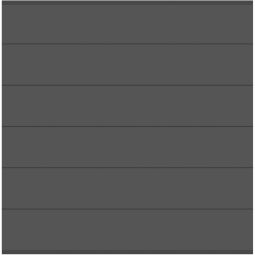 Clôture pare-vue TraumGarten SYSTEM ALU XL Kit de panneaux de clôture anthracite Protection visuelle clôture à lamelles Dimensions : hauteur : 184 cm, largeur : 178 cm, épaisseur : 2 cm