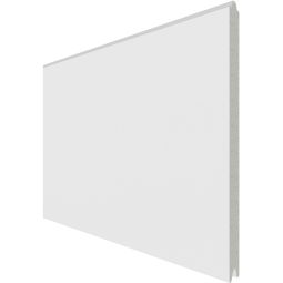 Clôture pare-vue TraumGarten SYSTEM ALU XL Profilé simple blanc Protection visuelle clôture à lamelles Disponible en largeur 178 cm ou 238 cm