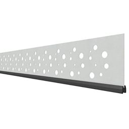 Kit lame décorative bubble en acier inox anthracite, TraumGarten SYSTEM hauteur: 15 cm ou 30 cm