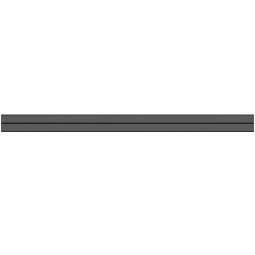 TraumGarten SYSTEM Rhombe 2x Profil  anthracite Pare-vue Clôture  profilés en aluminium enduits et expansés pour occultation 2 x 6 x 179 cm